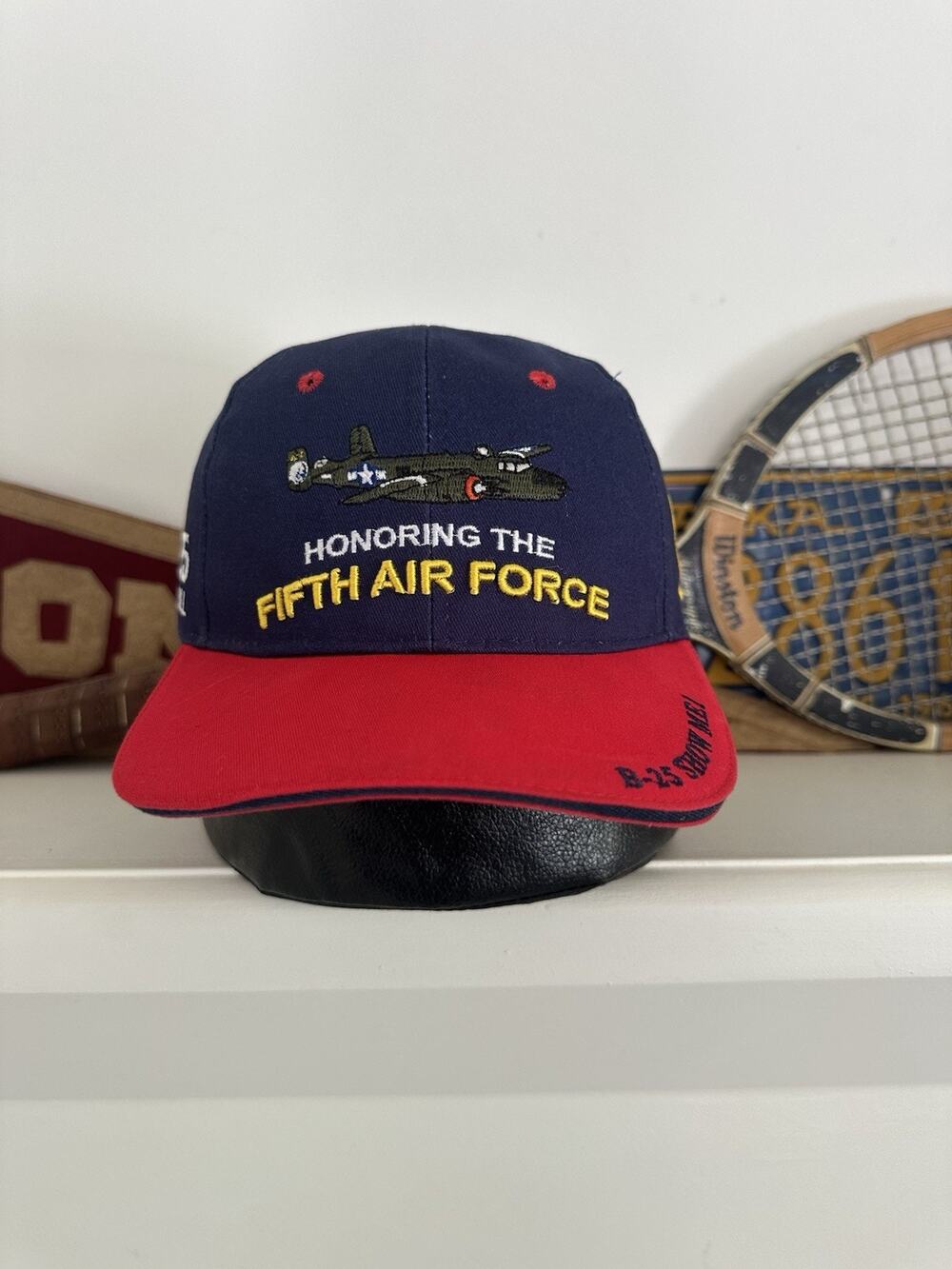 Vintage B-25 Honoring the Fifth Air Force Hat
